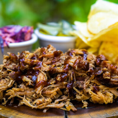 El cerado Pelon Pulled Pork at Palma Central Food Truck Park, Tulum Mexico Tulums best food and restaurant