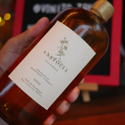 anatolia vino rosado vinito wine vino truck palma central tulum mexico