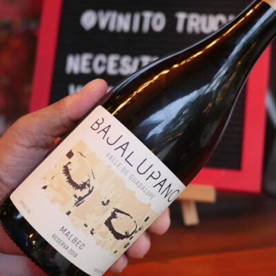 bajalupano malbec reserva wine vino truck palma central tulum mexico